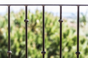 custom iron railing