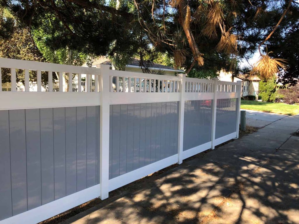 Durable Vinyl Fence Installation Utah The Fence Specialist