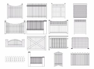 Different Fence Styles